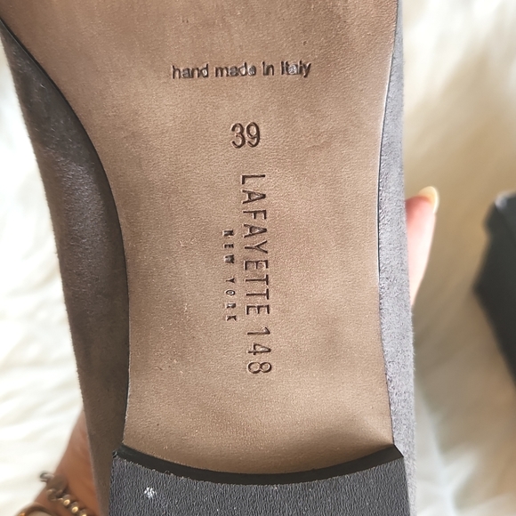 Lafayette 148 New York 'Siena' suede loafer 39 - Picture 11 of 16